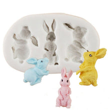 Load image into Gallery viewer, 3D Silicone Rabbit Mold