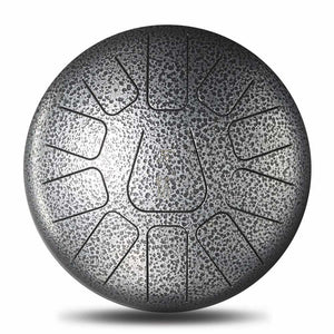 10 Inch 11- Tone Steel Tongue Drum