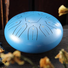 Load image into Gallery viewer, 6 inch 8-Tone Steel Tongue Drum
