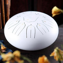 Load image into Gallery viewer, 6 inch 8-Tone Steel Tongue Drum
