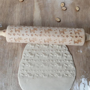 3D Rolling Pins - Lovely Heart, Dog Bone, Dinosaur