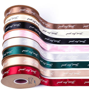 "Just For You" Ribbon 25MM 5M